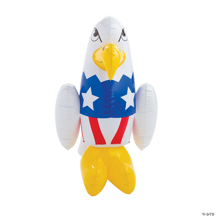 Inflatable Mini Patriotic Eagles - 6 Pc. Image