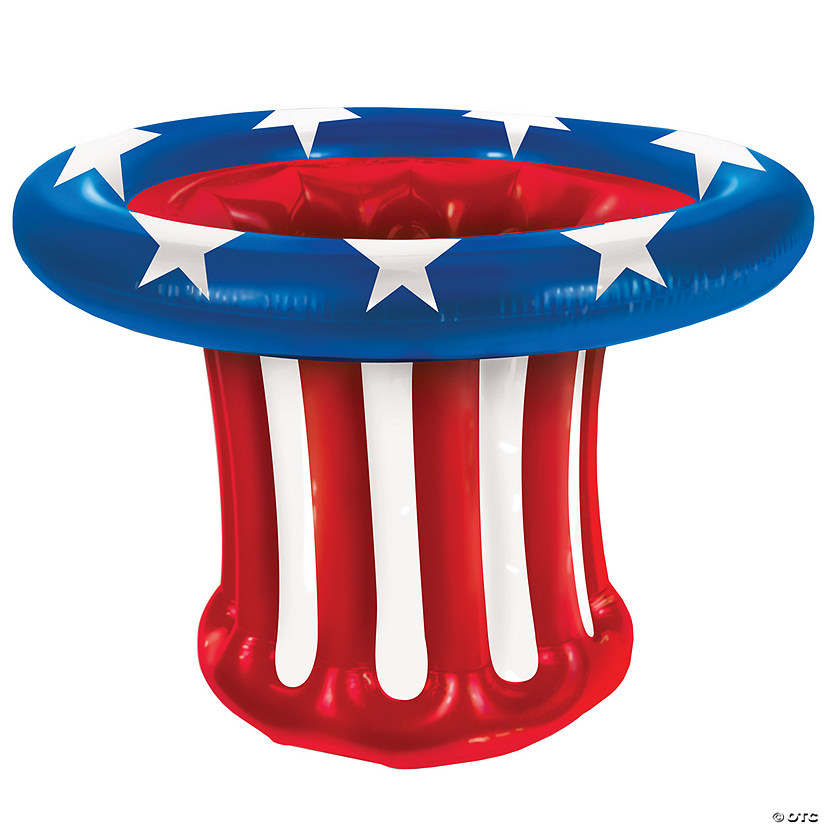 Inflatable Patriotic Cooler Image