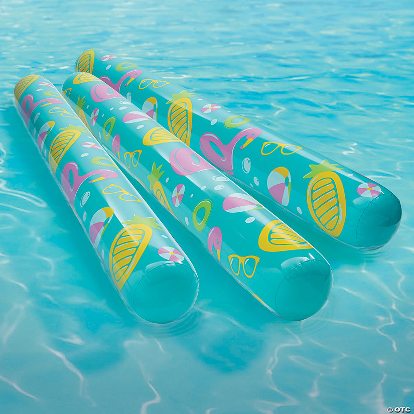 Inflatable Pool Party Pool Noodles 6 Pc. Oriental Trading