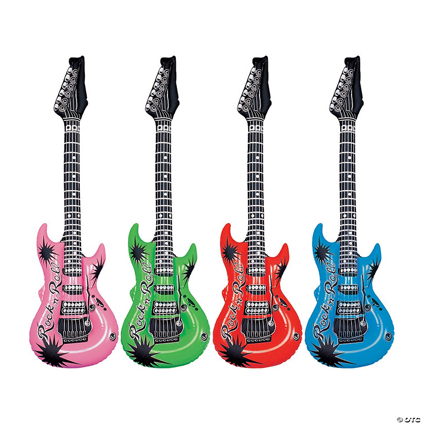 Inflatable Rock &amp;#8217;n Roll Guitar Image