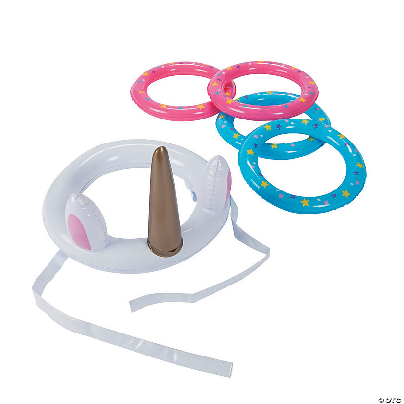 Inflatable Unicorn Ring Toss Game Image