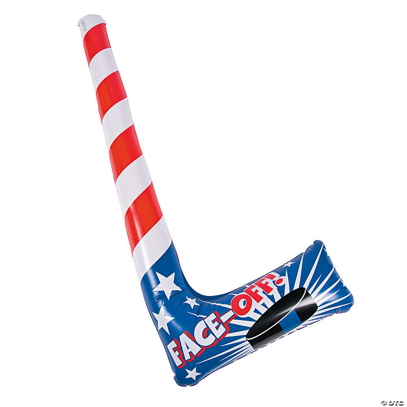 Inflatable USA Hockey Sticks- 12 Pc. Image