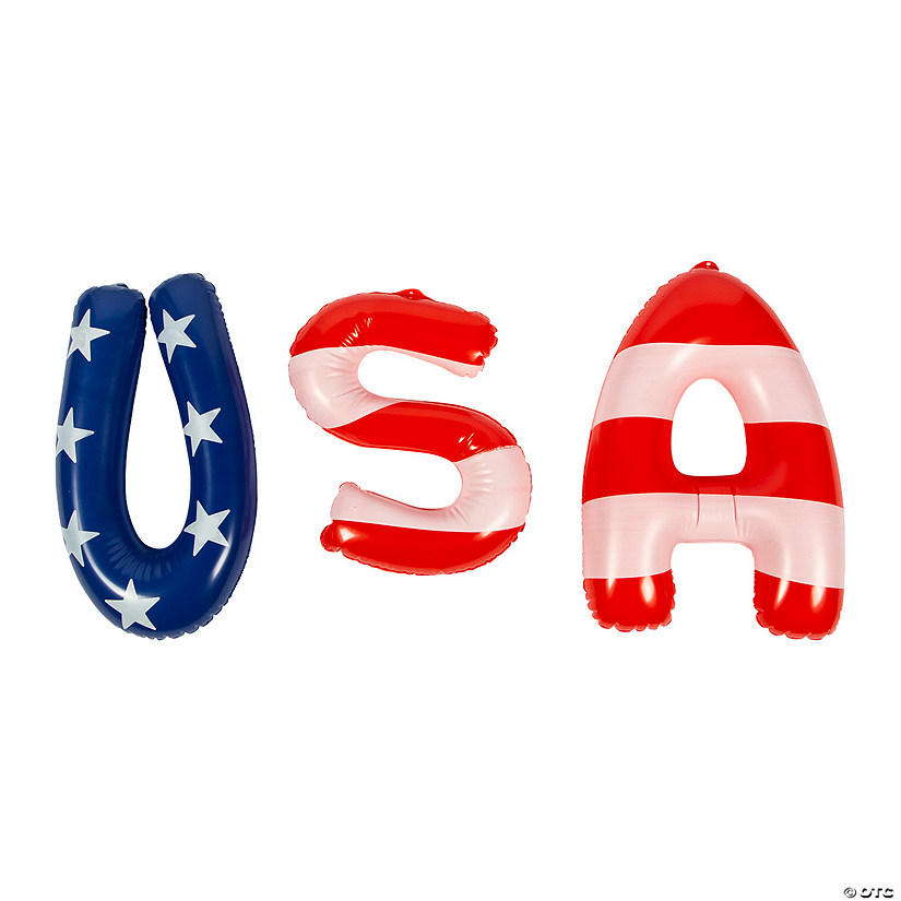 Inflatable USA Letters Image