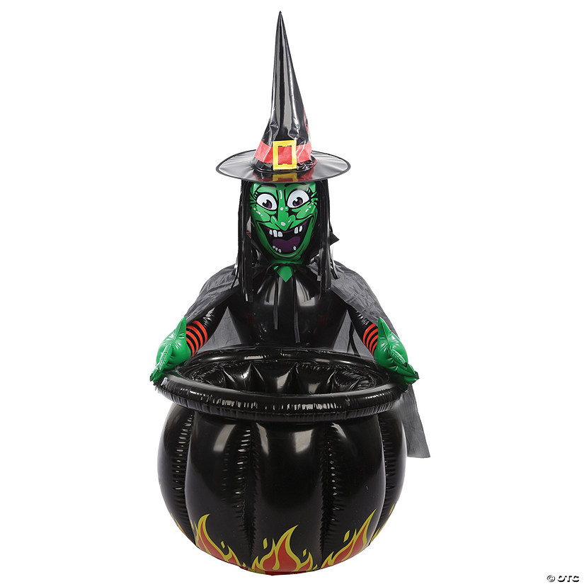 Inflatable Witch Cauldron Cooler Image