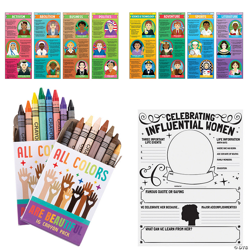 Influential Women Learning Kit for 24 Image