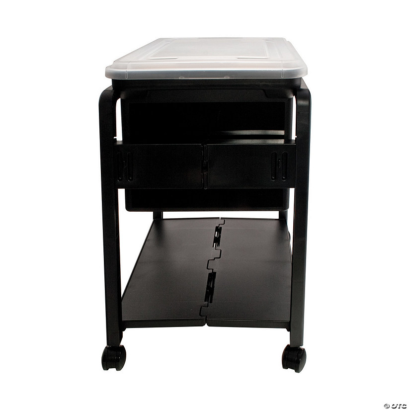 Innovative Storage Designs Folding Mobile File Cart Image