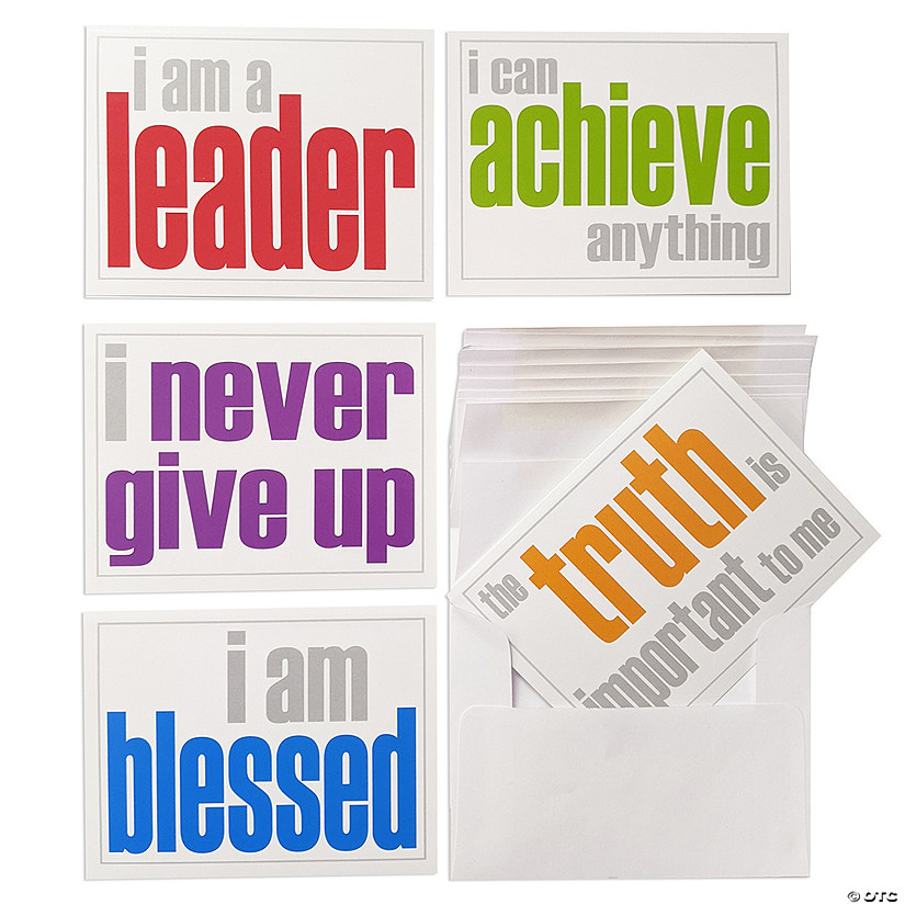 Inspired Minds Encouragement Booster Set, Note Cards and Envelopes, 2 Each of 5 Titles Image