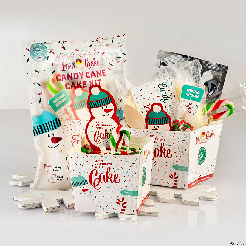 InstaCake Candy Cane Cake Kit Image