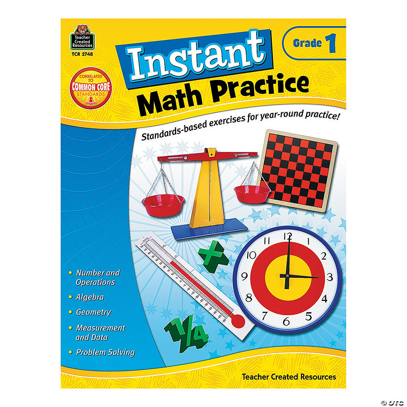 Instant Math Practice Grade 1 Image