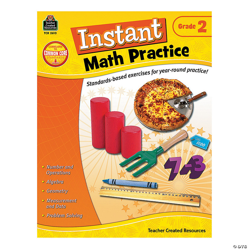 Instant Math Practice Grade 2 Image