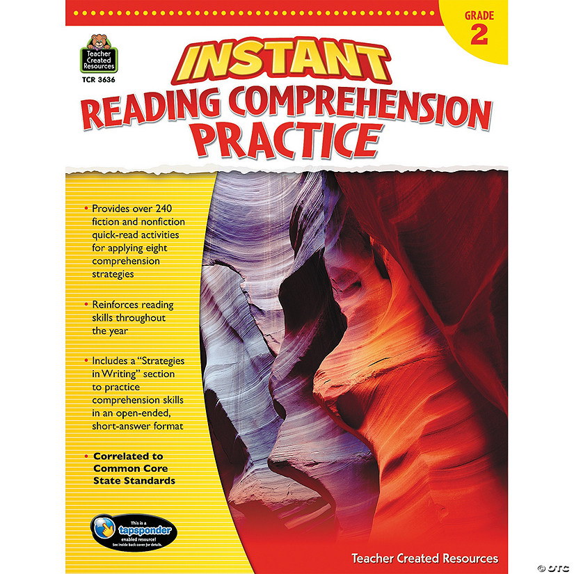 Instant Reading Comprehension Practice: Grade 2 Image