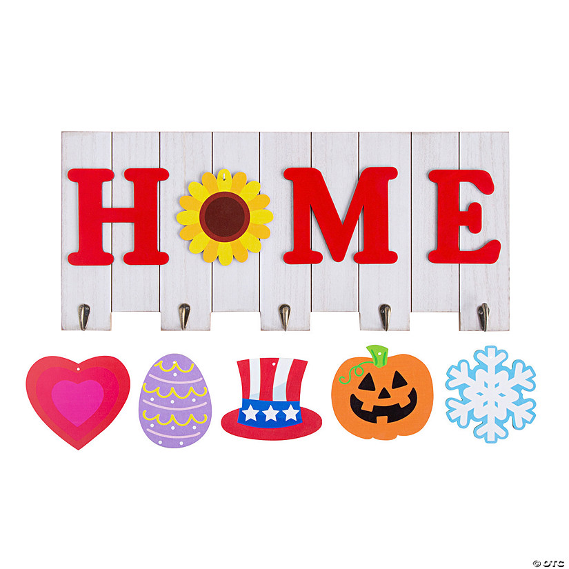 Interchangeable Seasonal Home Decoration Sign Image