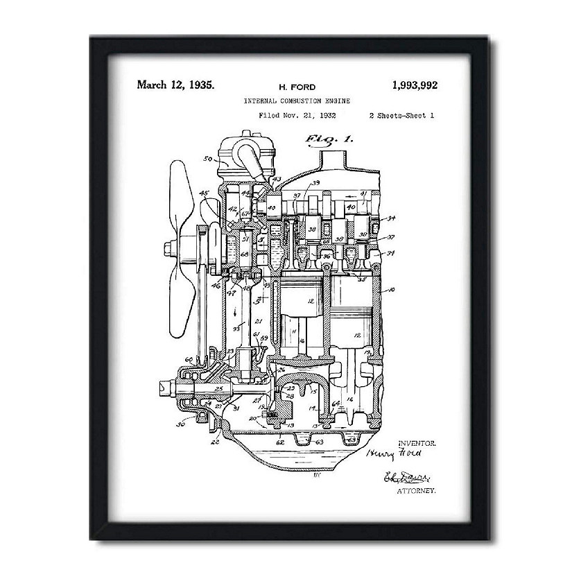 Internal Combustion Engine 1Pk 8.5x11in Image