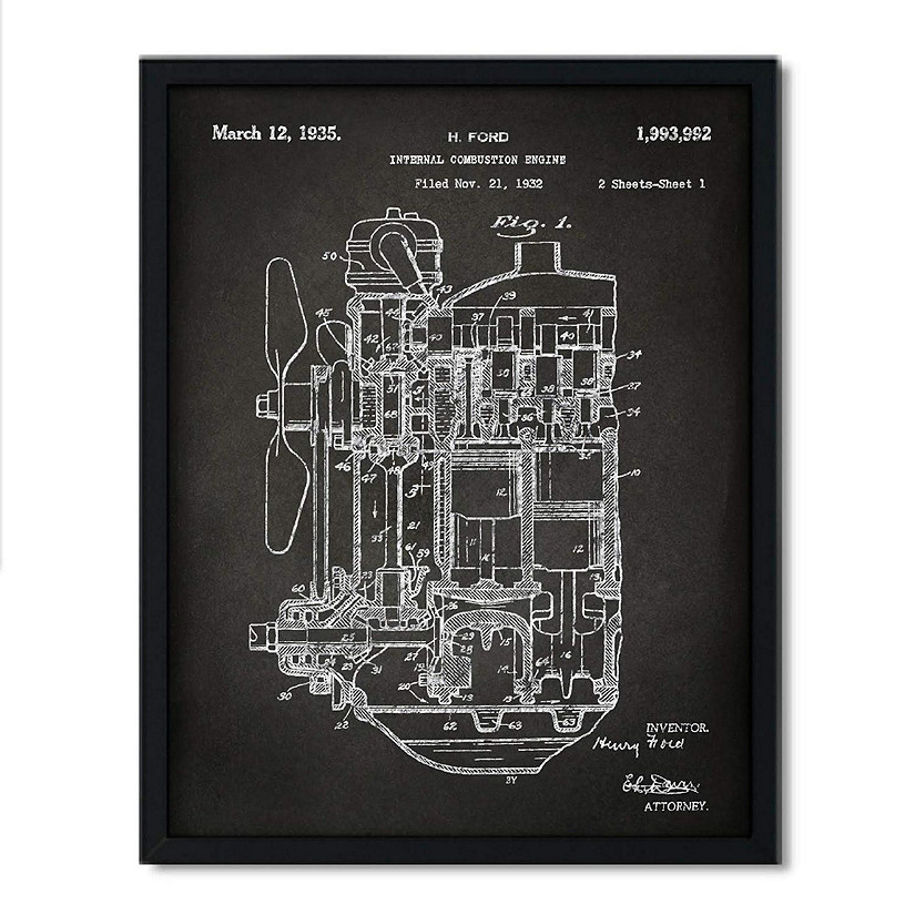 Internal Combustion Engine 8.5x11in Image