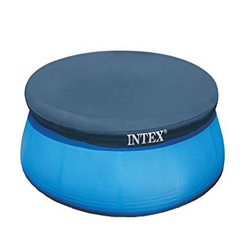 Intex 10 Foot Round Easy Set Pool Cover~14231616$NOWA$