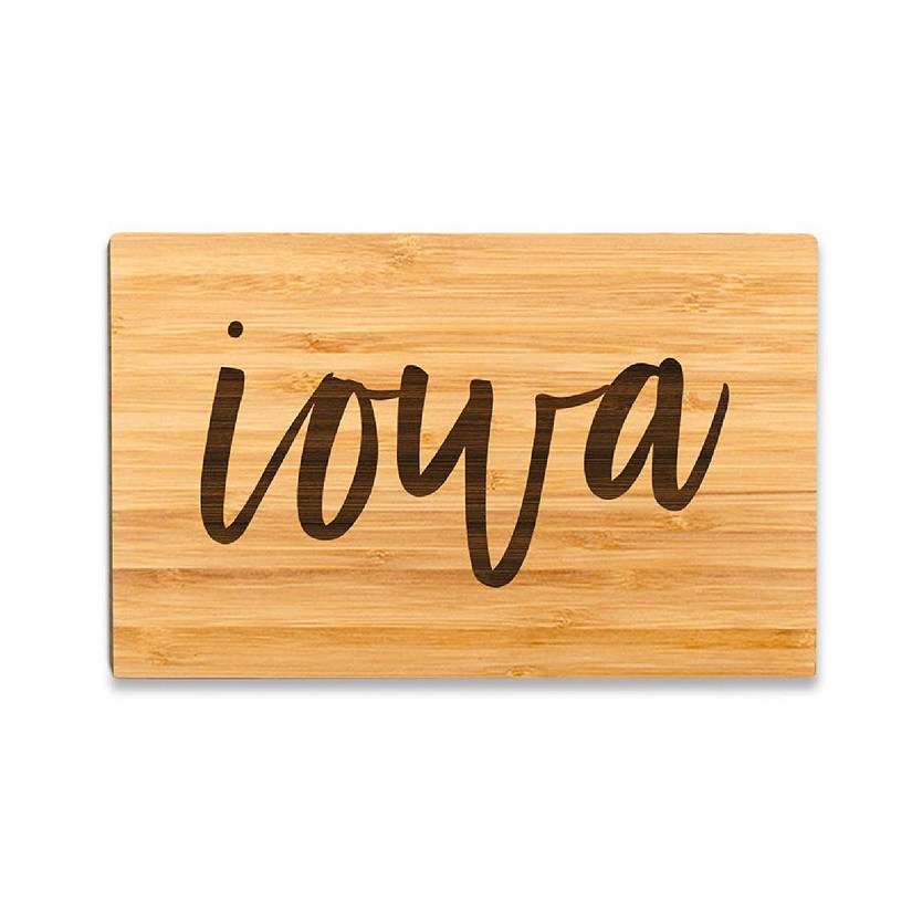 Iowa Bamboo Board 9.5x6 Image