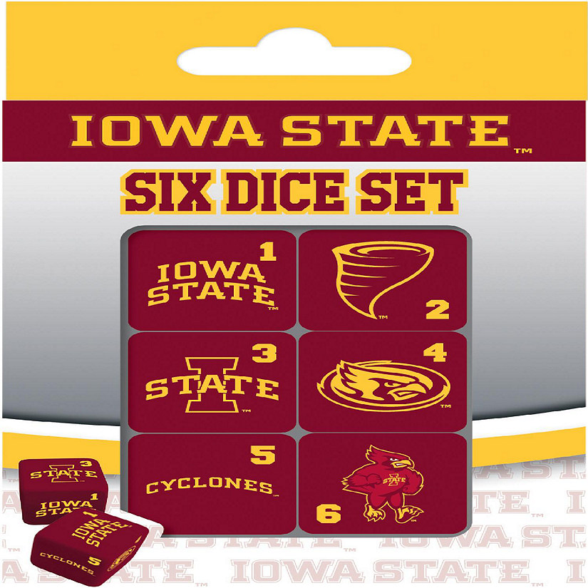 Iowa State Cyclones Dice Set - 19mm Image