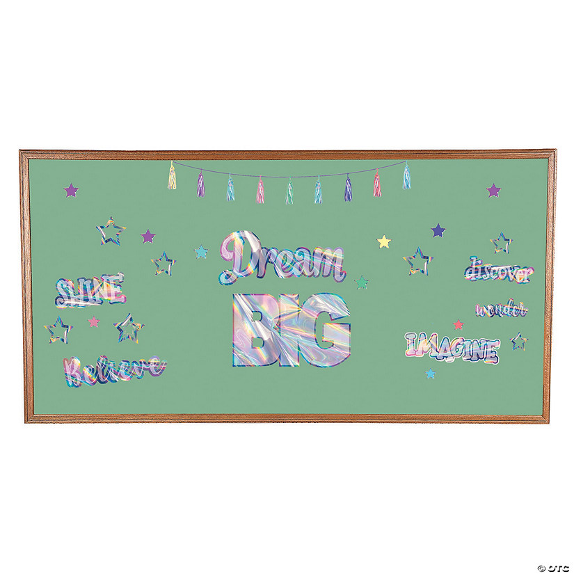 Iridescent Dream Big Bulletin Board Set Oriental Trading