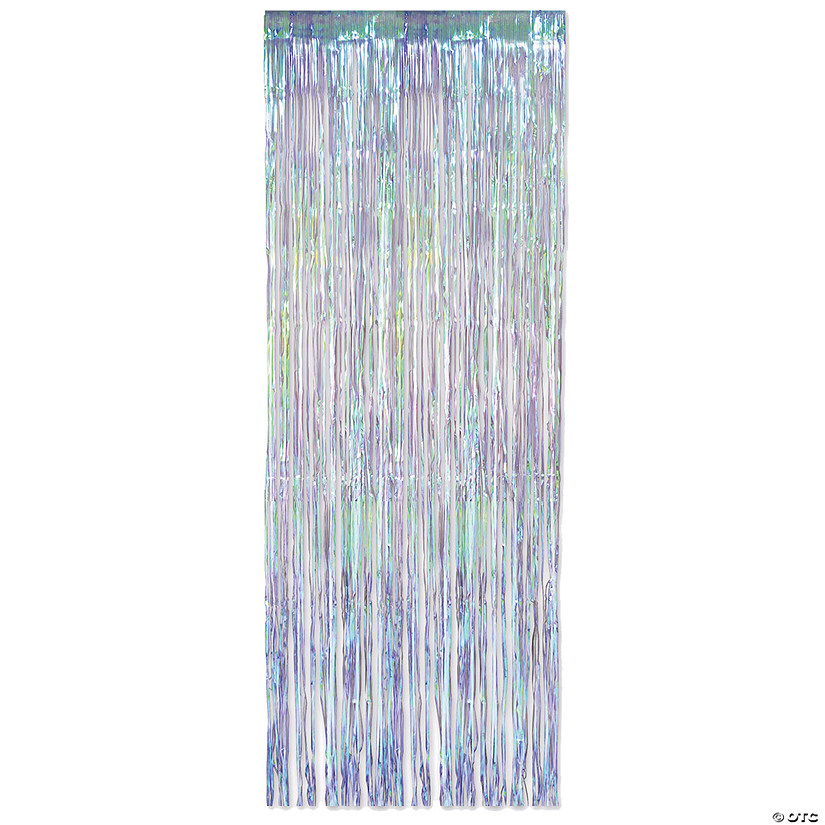 Iridescent Fringe Curtain Image