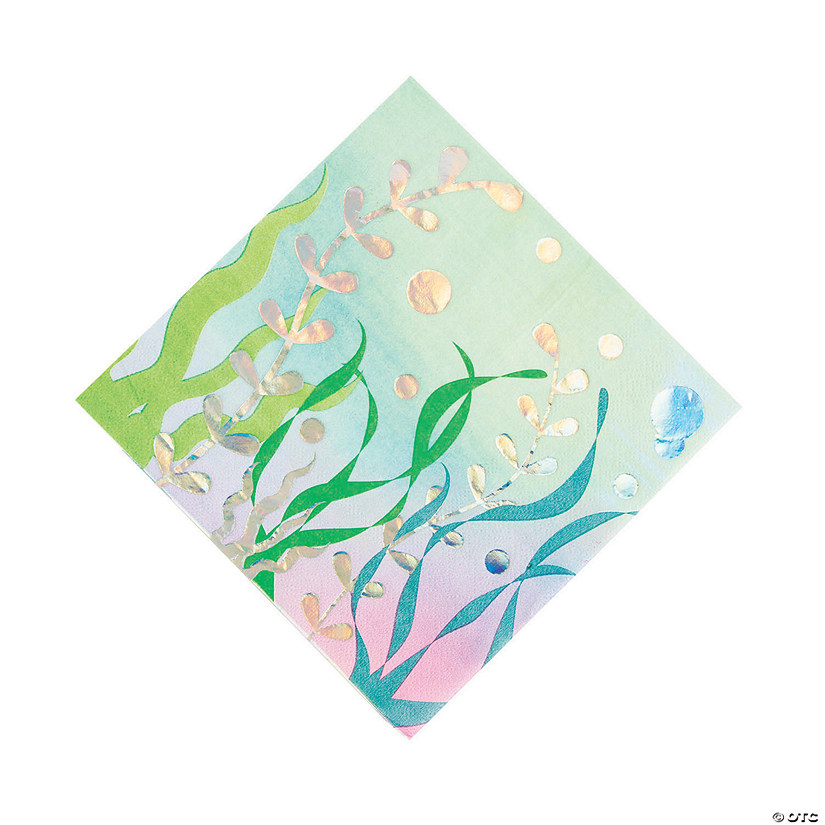 Iridescent Narwhal Party Luncheon Napkins - 16 Pc. Image