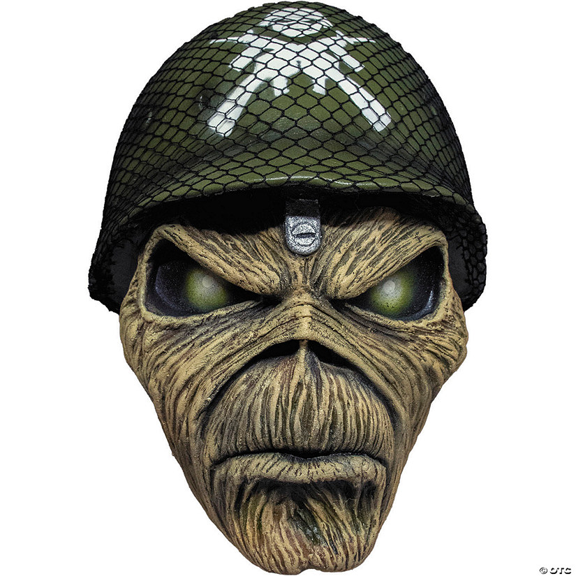 Iron Maiden A Matter of Life and Death Latex Mask - One Size Image