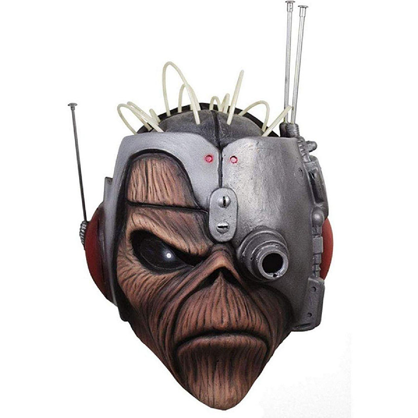 Iron Maiden Somewhere In Time Eddie Adult Latex Costume Mask Image