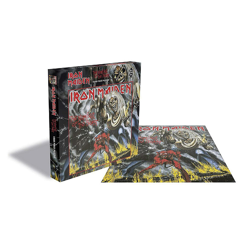 Iron Maiden The Number Of The Beast 1000 Piece Jigsaw Puzzle Image