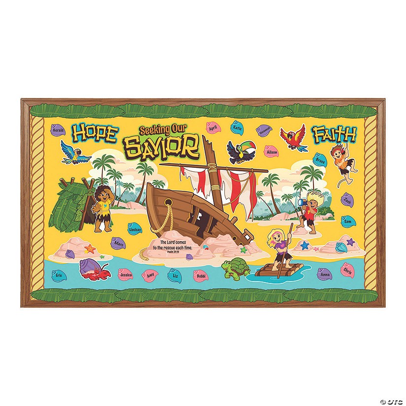 Island VBS Bulletin Board Set Oriental Trading