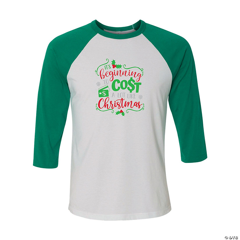 It&#8217;s Beginning to Cost a Lot Like Christmas Adult&#8217;s T-Shirt Image