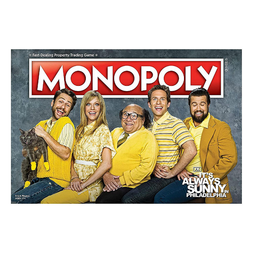 Its Always Sunny In Philadelphia Monopoly Board Game Image