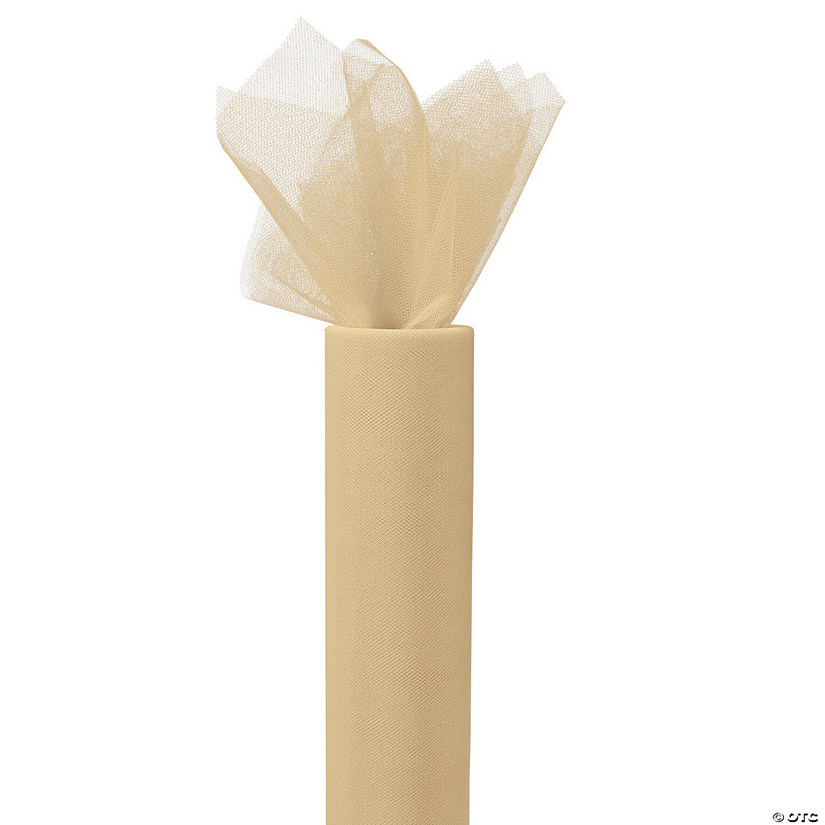 Ivory Tulle Roll Oriental Trading