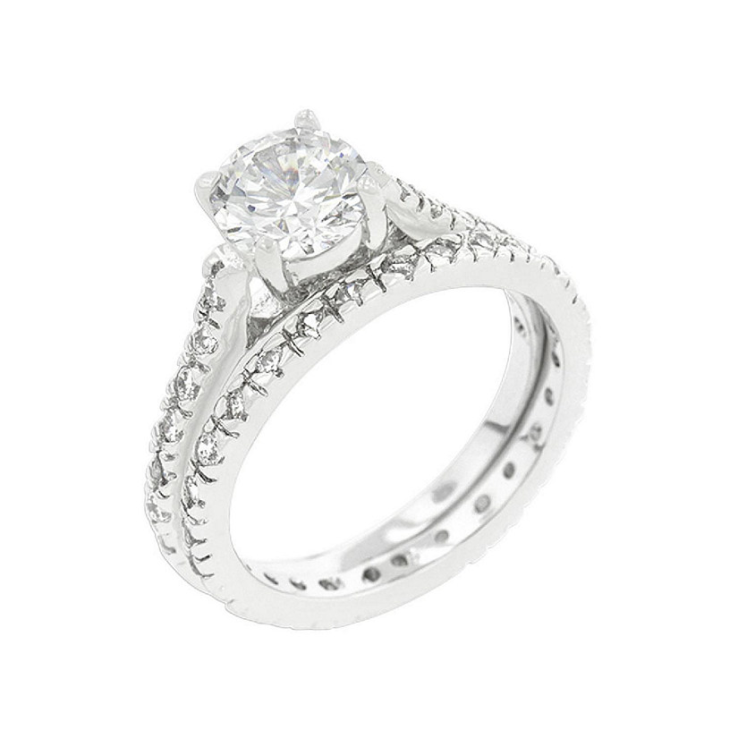 J Goodin Glistening Engagement Ring Set Size 9 Image
