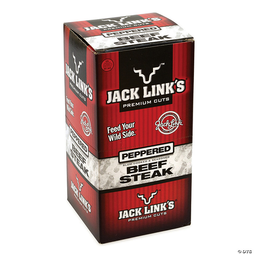 Jack Link's Peppered Beef Steak, 1 oz, 12 Count Image
