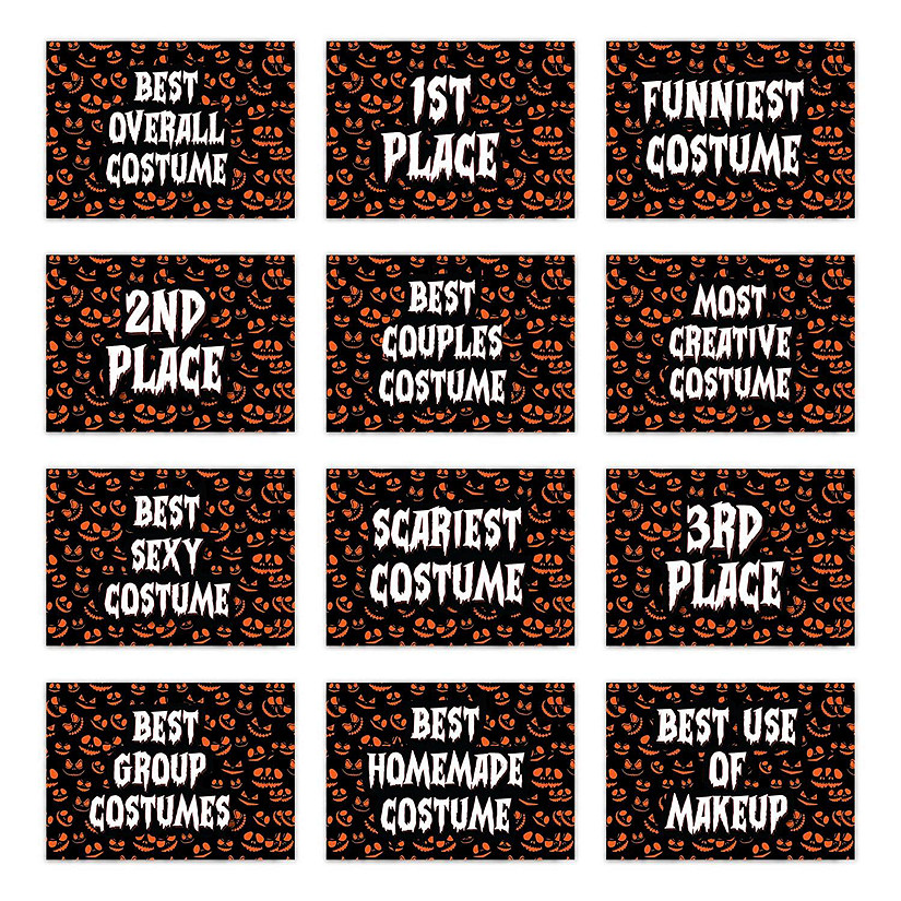 Jack O Lantern Sleeves 12pk 4.25X3IN Image