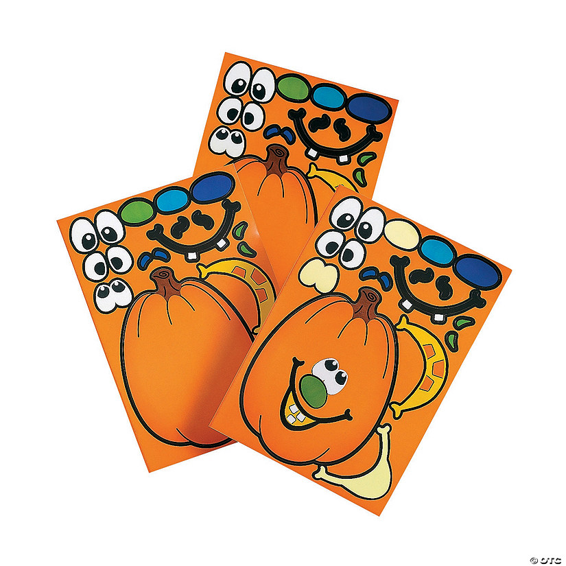 Jack-O’-Lantern Sticker Sheets | Oriental Trading