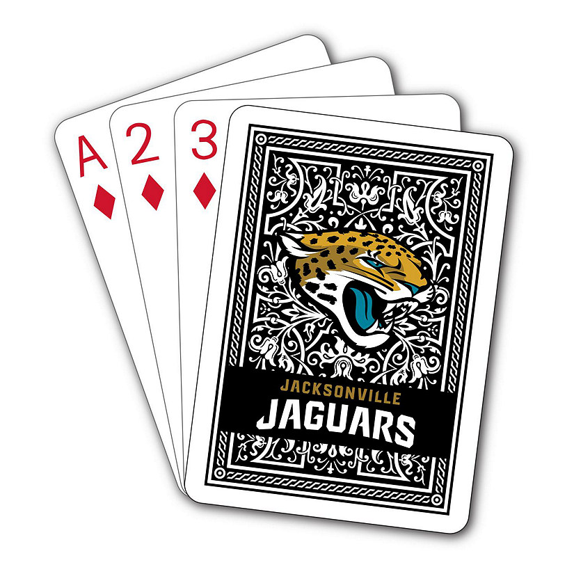 Jacksonville Jaguars NFL Team Playing Cards Oriental Trading