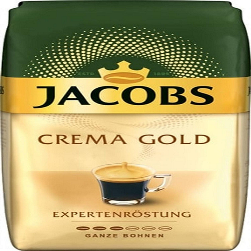 Jacobs Crema Gold Whole Bean Coffee 2.2lbs/1kg