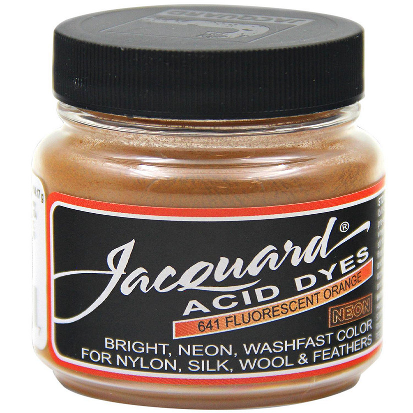 Jacquard Acid Dyes .5oz-Flourescent Orange Image