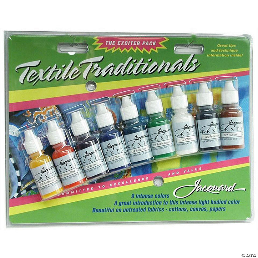 Jacquard Paint Exciter Pack Textile Traditionals Oriental Trading