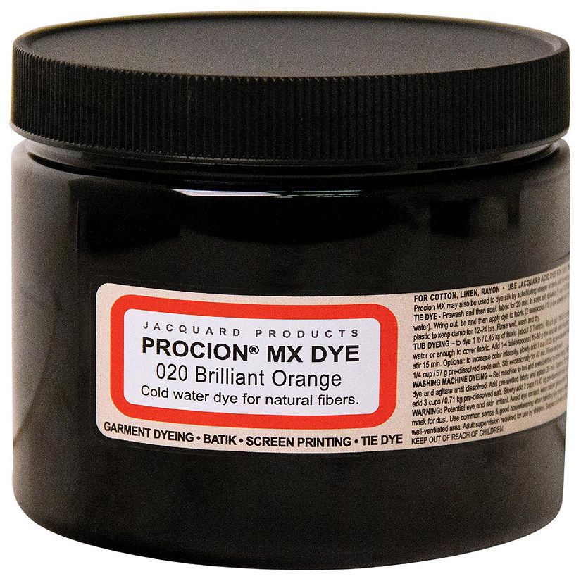Jacquard Procion MX Dye 8oz-Brilliant Orange Image