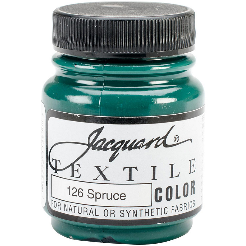 Jacquard Textile Color Fabric Paint 2.25oz-Spruce Image