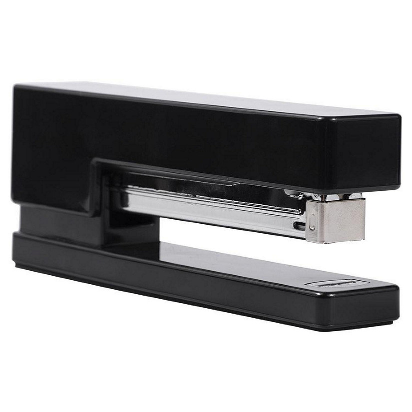 JAM PAPER Modern Desk Stapler, Black, Sold Individually Image