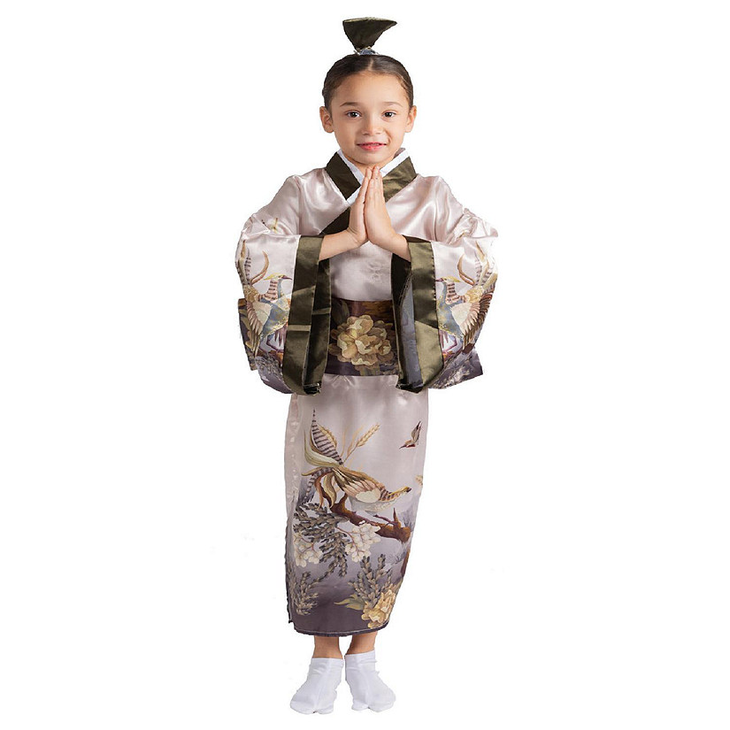 Japanese Kimono Costume - Kids Size M Image