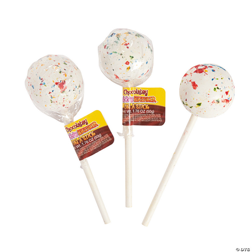 Jaw Breaker with Bubble Gum Center Lollipops - Discontinued