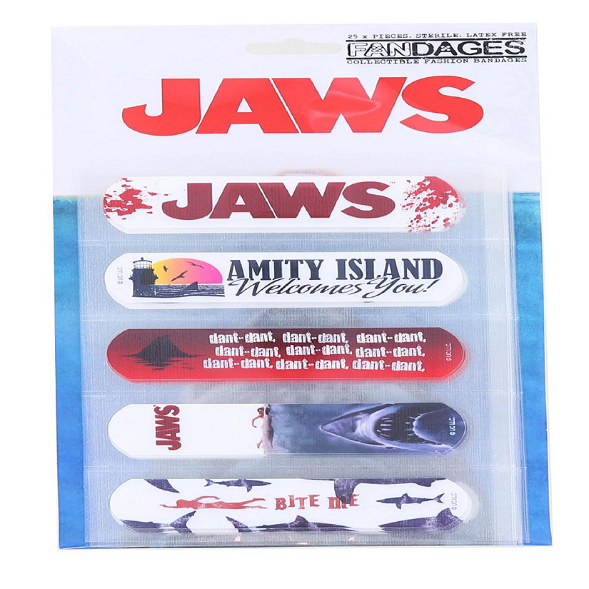 Jaws Fandages Collectible Fashion Bandages  25 Pieces Image