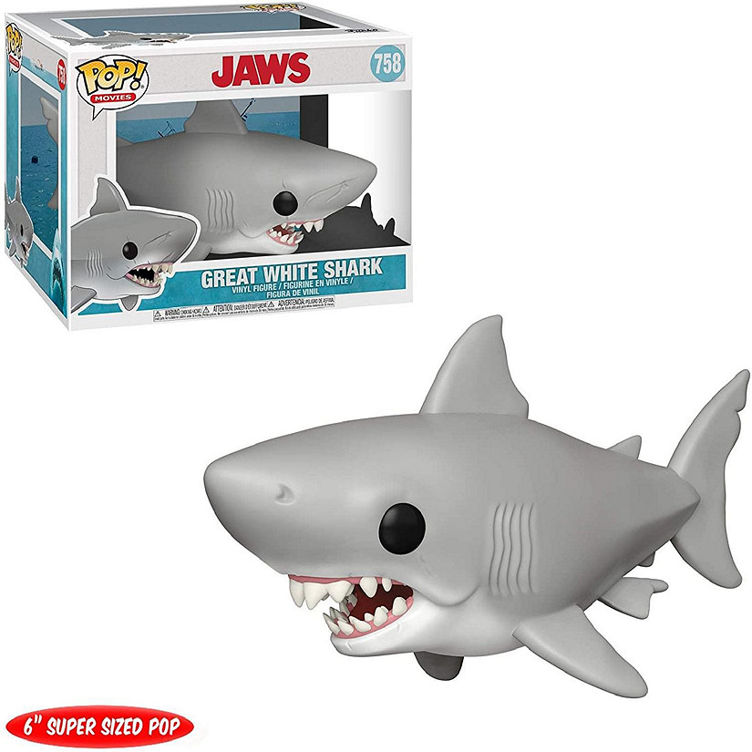 JAWS Funko Pop Vinyl Figure  Great White Shark Image