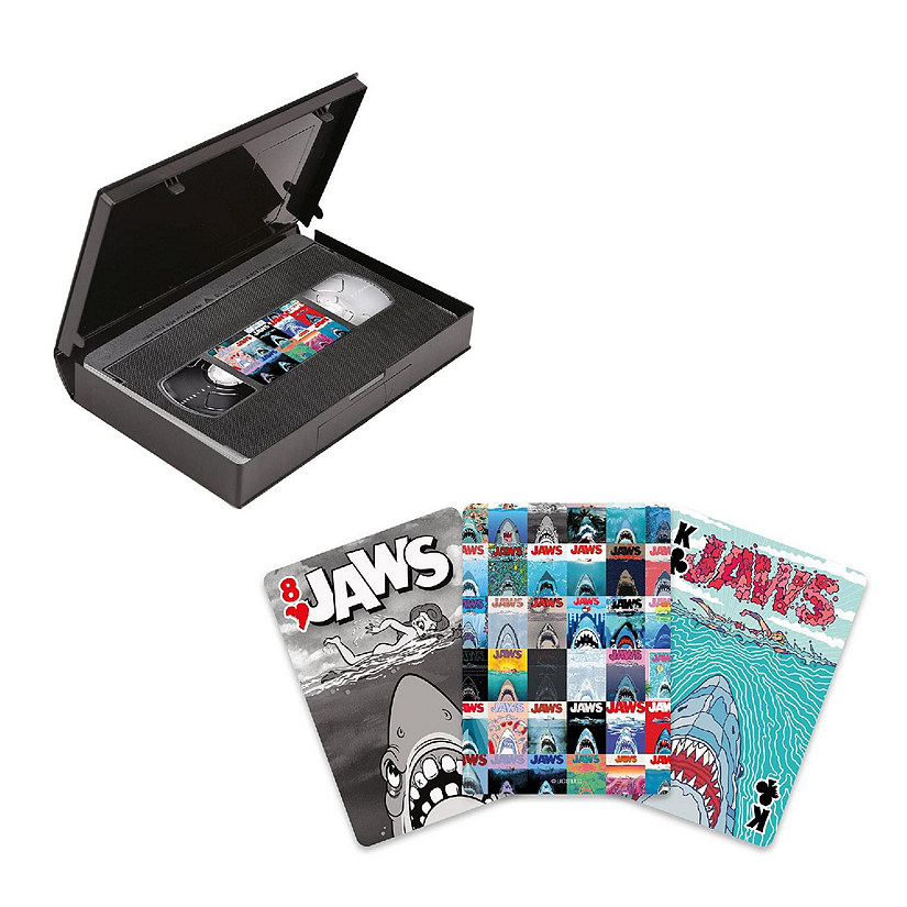 JAWS Posters Premium VHS Tape Playing Cards Image