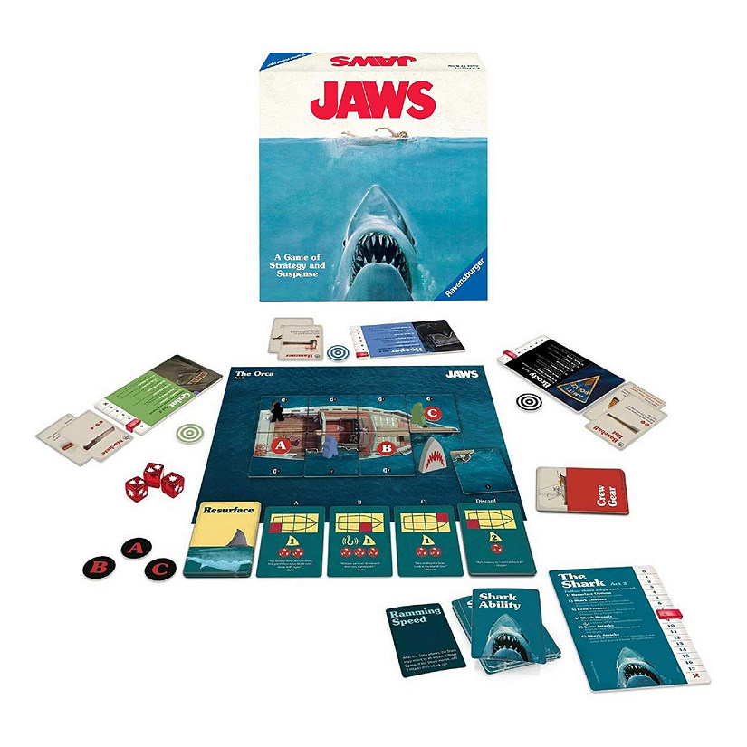 Jaws Strategy and Suspense Board Game Image