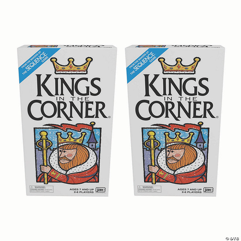 JAX King's in the Corner Card Game, Pack of 2 Image
