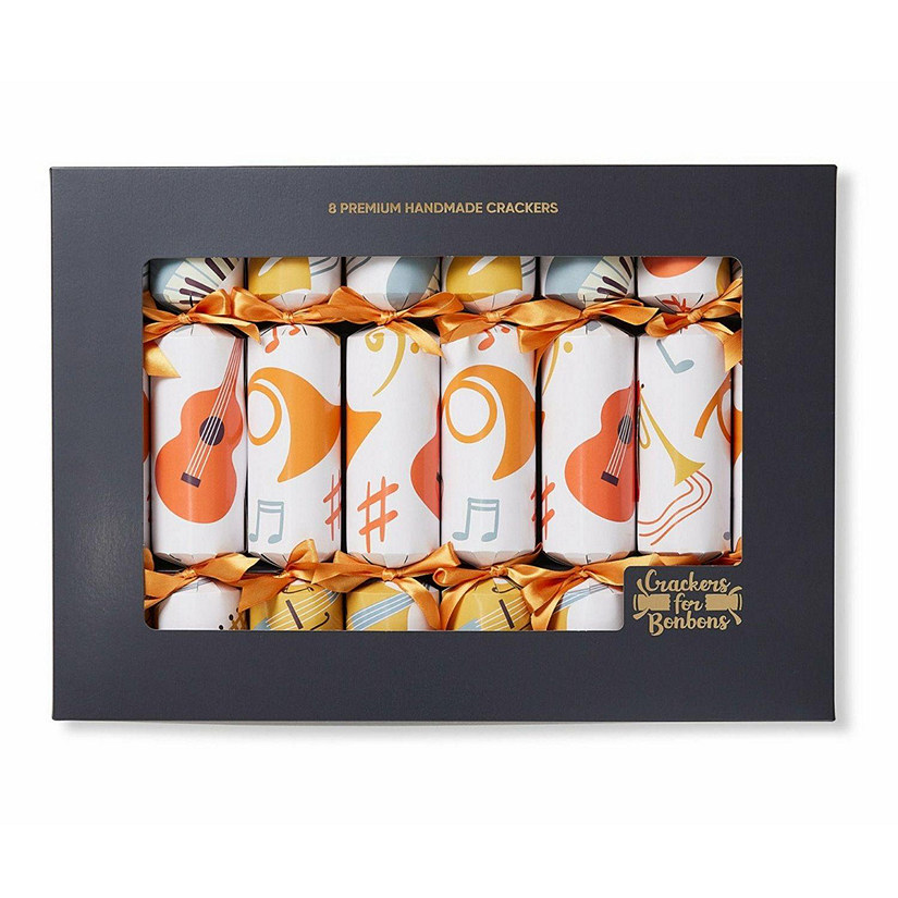 Jazz Music Christmas Party Cracker - 8 pcs Image